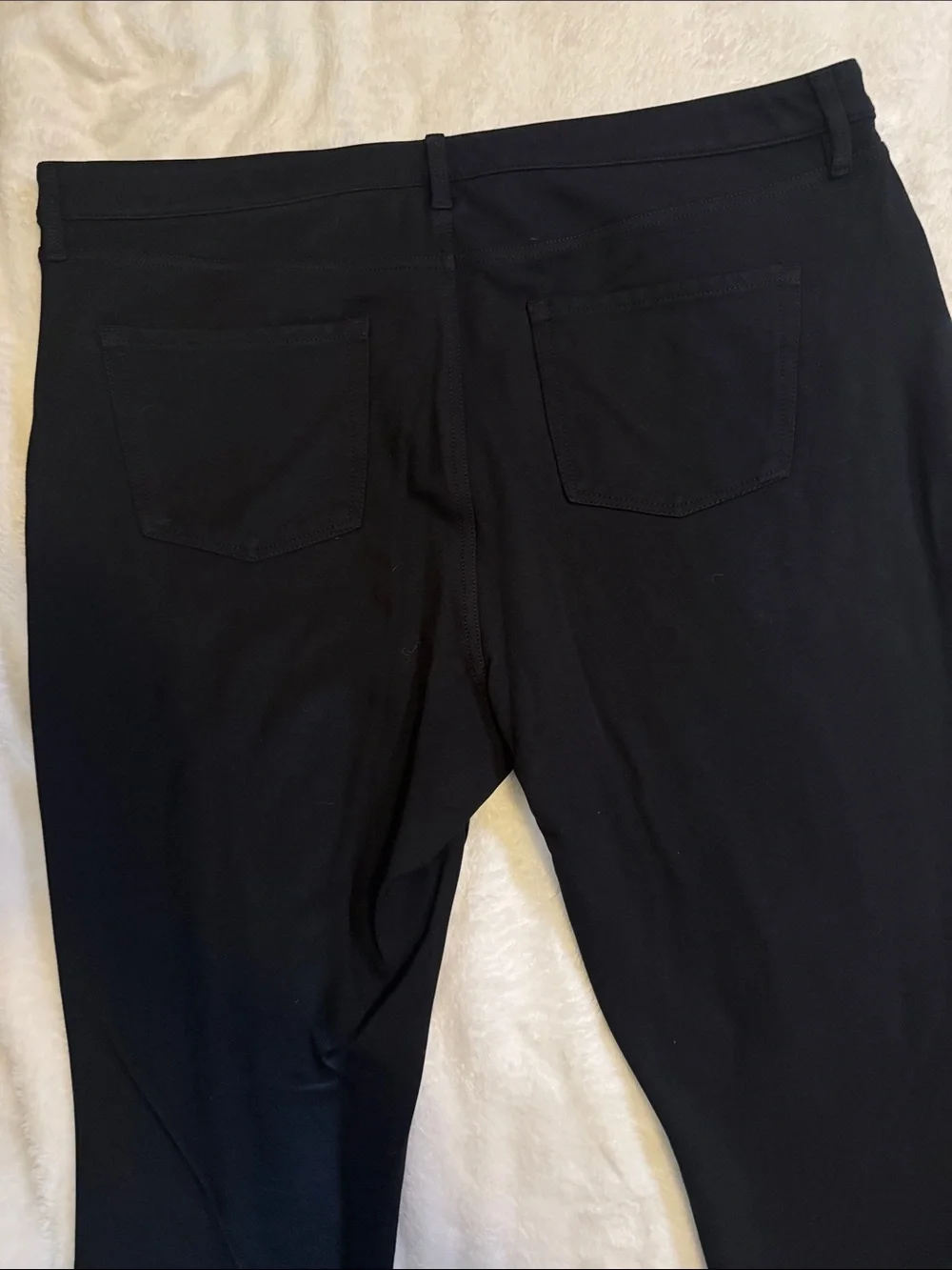 Talbots Black Stretch High-Rise Jegging Ankle Pants Size 16